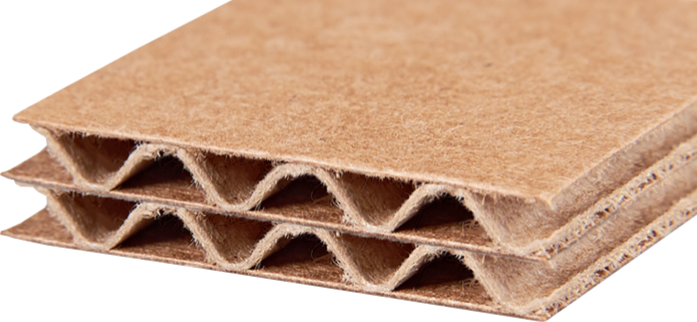 Миниатюра: структура картона